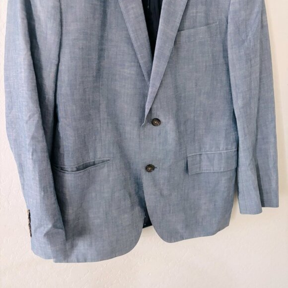 Bonobos Men's Blue Blazer Standard Fit Size 40 R - Picture 3 of 7